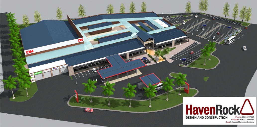 Shopping mall development